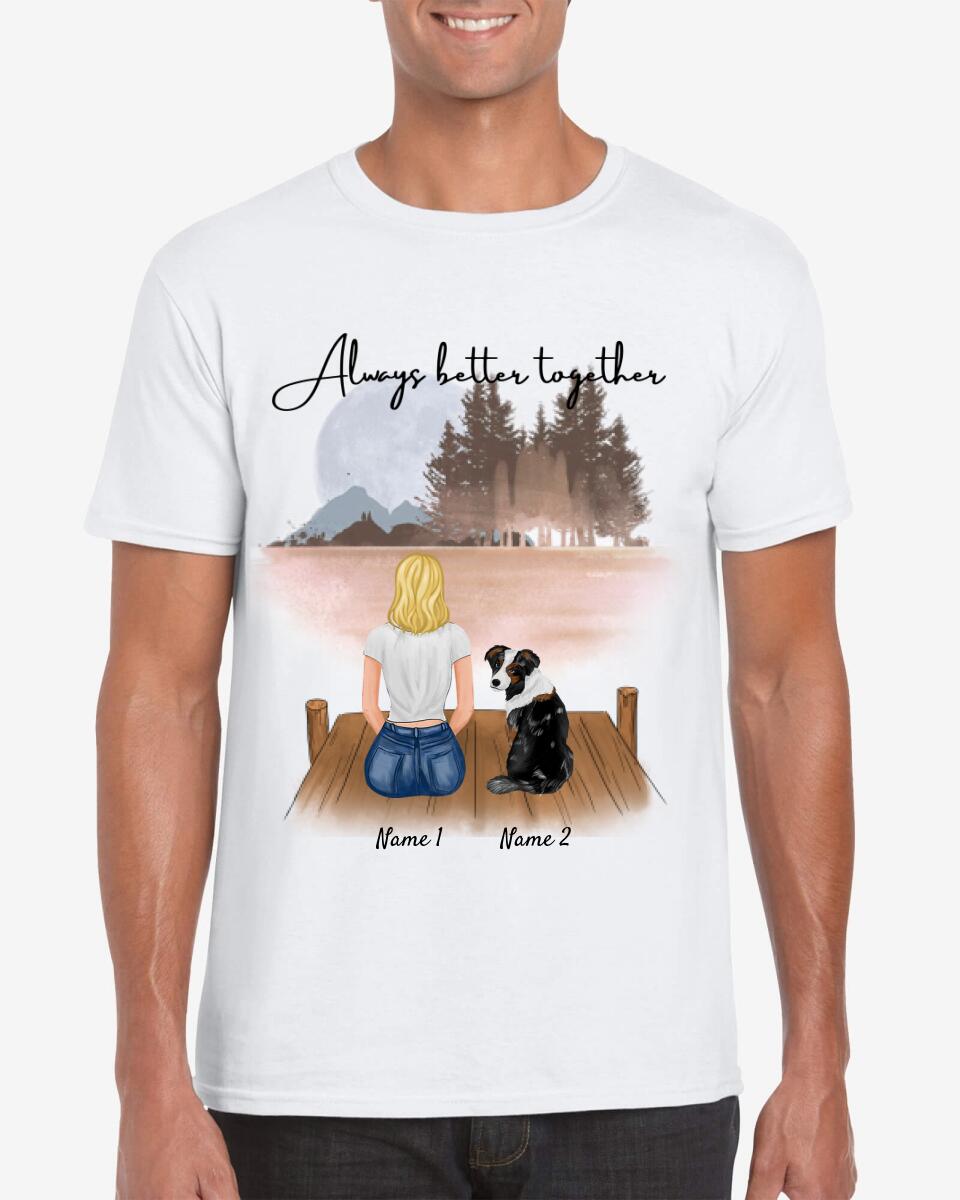 Mistress with Pet - Maglietta personalizzata (cane, gatto)