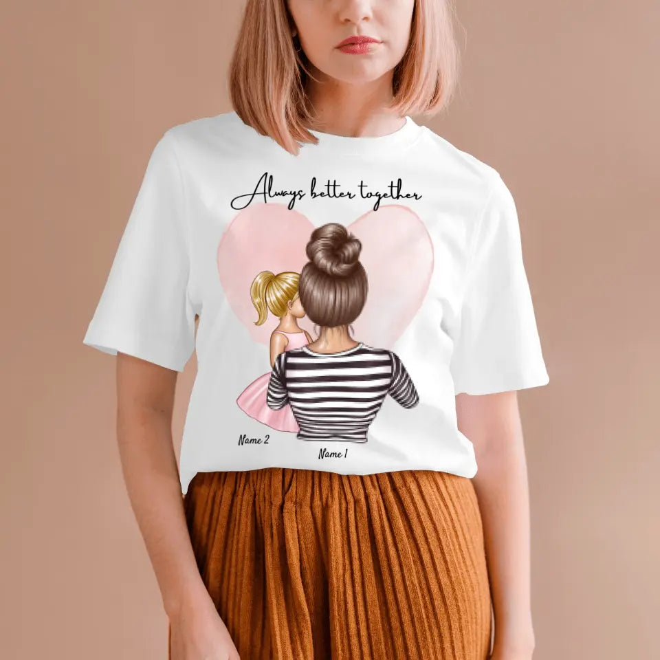 Migliore mamma - Maglietta personalizzata (100% cotone, unisex)