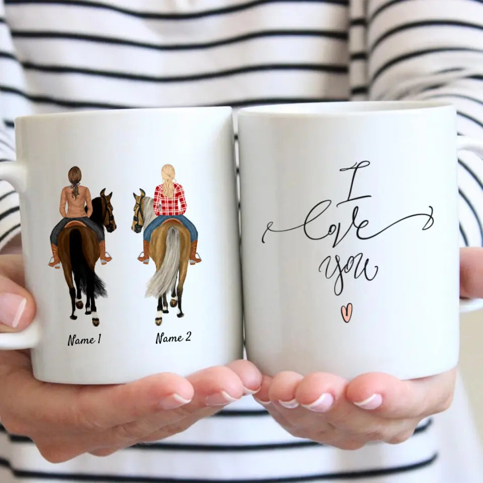 Migliori amici dei cavalli - Tazza Personalizzata