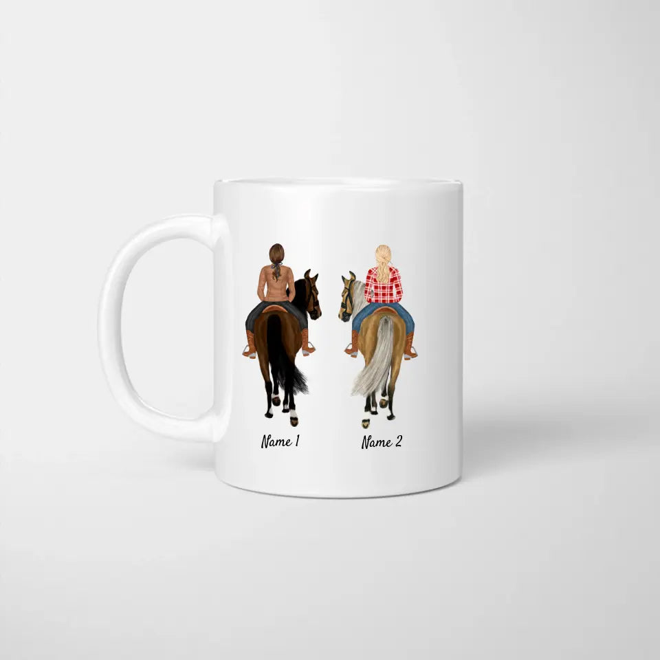 Migliori amici dei cavalli - Tazza Personalizzata