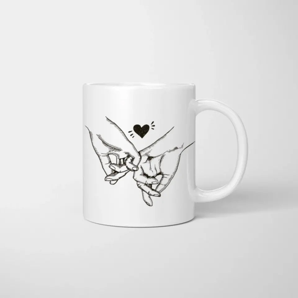 Coppia Abbraccio - Tazza Personalizzata (San Valentino)