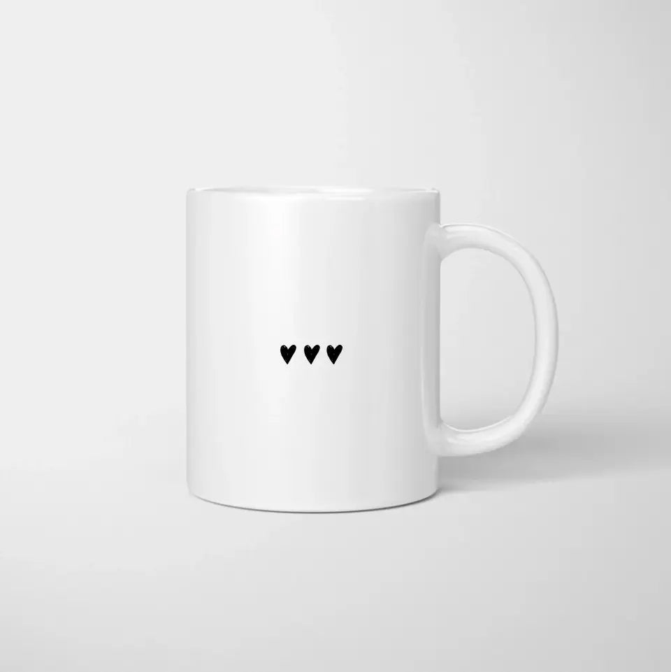 Nome Tazza con lettere - Tazza Personalizzata