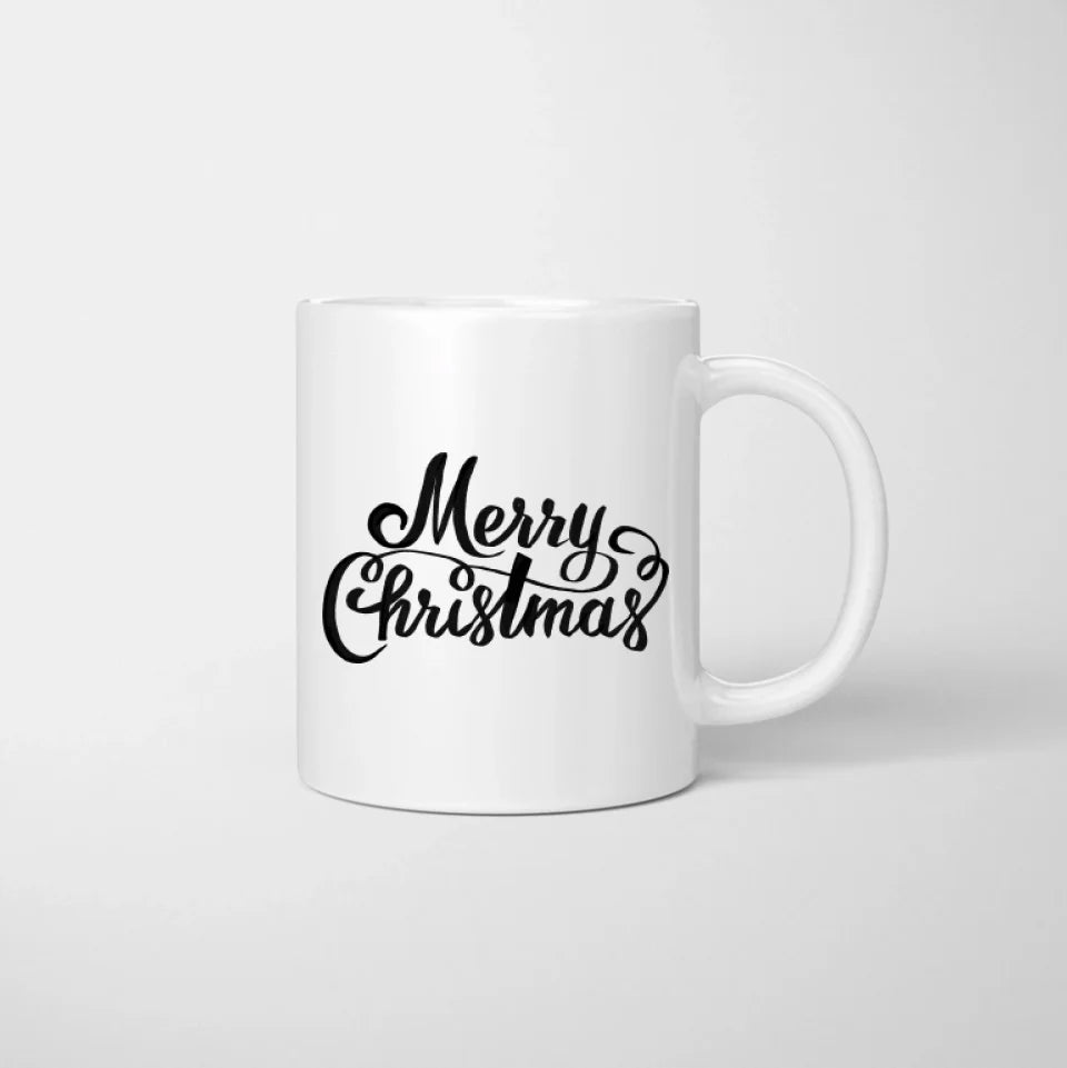 Natale fidanzate - Tazza Personalizzata (2-3 persone)