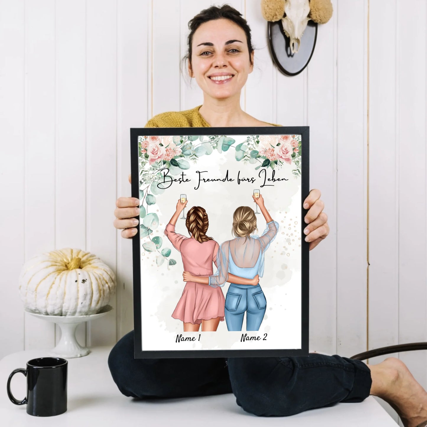 Migliori amici / Sorelle - Poster Personalizzato