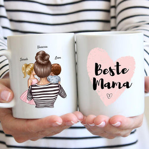 Mamma con bambini - Tazza Personalizzata