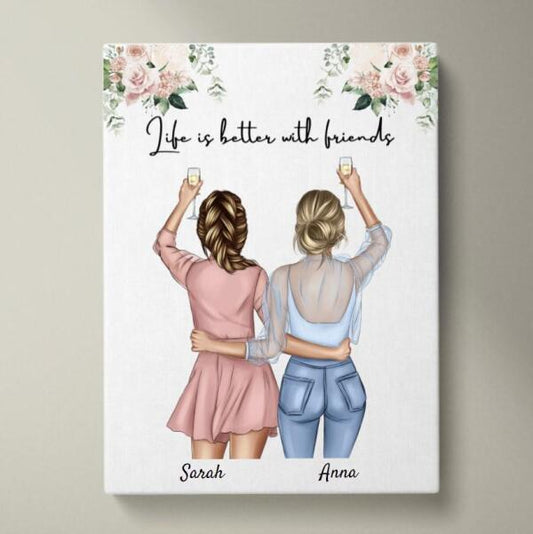 Migliori amici / Sorelle - Poster Personalizzato