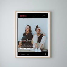 Carica l&#39;immagine nel visualizzatore di Gallery, Besties Serien-Cover Poster - Personalisiertes Netflix Filmposter
