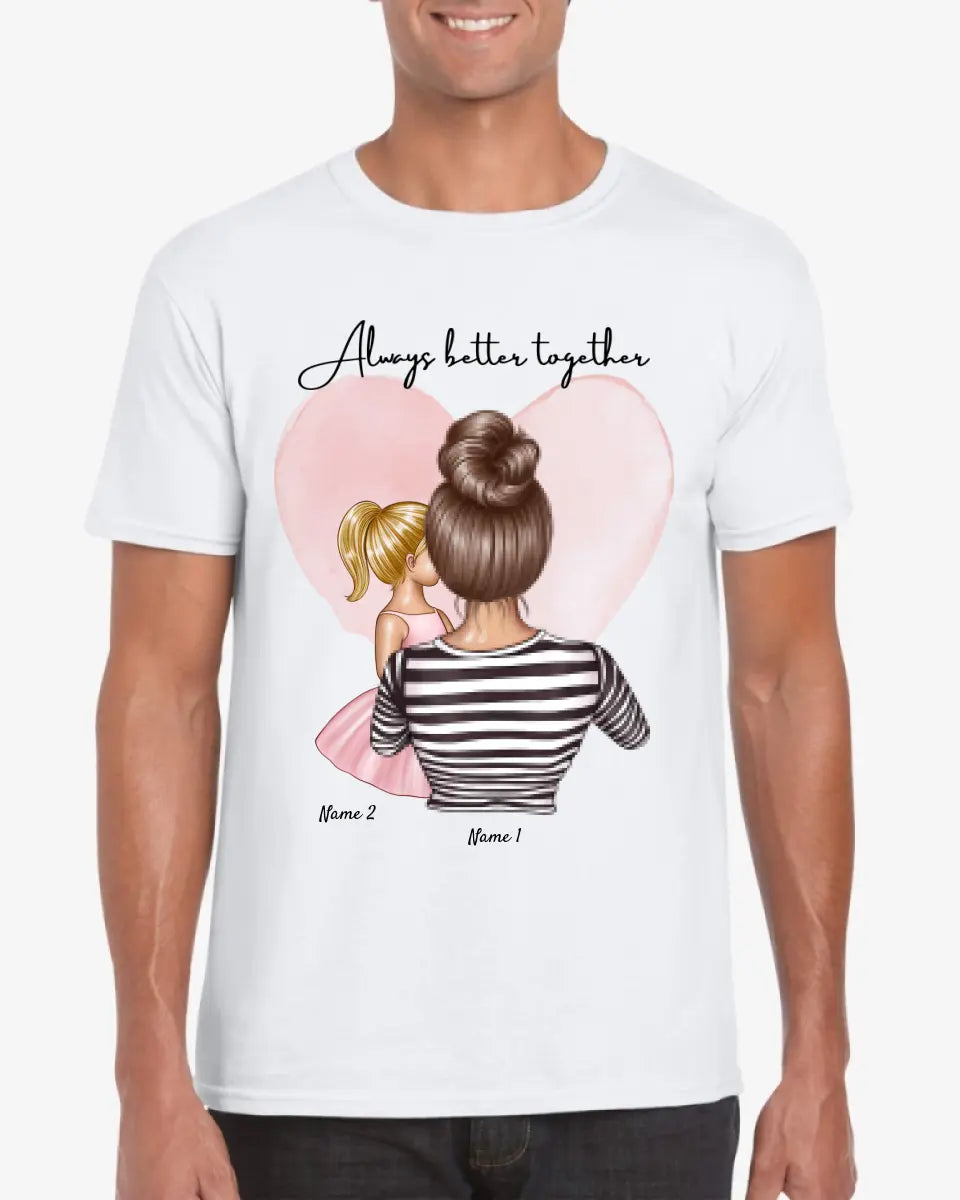 Migliore mamma - Maglietta personalizzata (100% cotone, unisex)