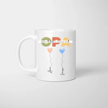 Carica l&#39;immagine nel visualizzatore di Gallery, Meine liebsten nennen mich OPA - Personalisierte Tasse Großvater mit Enkeln
