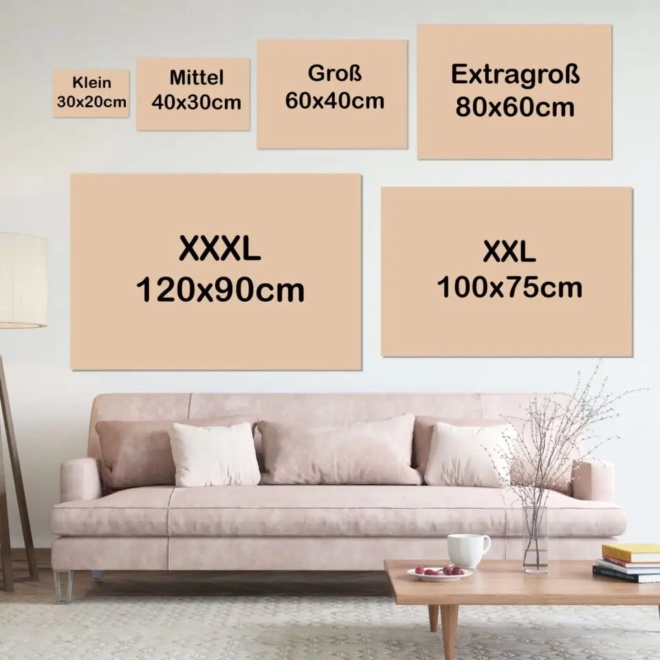 "Just Married" Personalisierte Leinwand zur Hochzeit - Für Ehepaare, Braut & Bräutigam, Geldgeschenk, Hochzeitsgeschenk