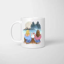 Carica l&#39;immagine nel visualizzatore di Gallery, Für die Allerbeste Kollegin der Welt - Personalisierte Tasse für Arbeitskolleginnen - Geschenk Abschied, Jobwechsel, Geburtstag Büro, Job (2-4 Personen)
