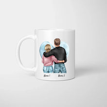 Carica l&#39;immagine nel visualizzatore di Gallery, Du bist heisser als Kaffee - Personalisierte Tasse für Pärchen, Jahrestag, Hochzeitstag
