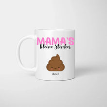 Carica l&#39;immagine nel visualizzatore di Gallery, Mama&#39;s kleine Stinker - Personalisierte Tasse für Mama/Mutter mit Kinder
