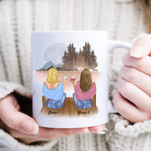 Carica l&#39;immagine nel visualizzatore di Gallery, Glühwein Zeit - Personalisierte Freundinnen-Tasse (2-4 Frauen)
