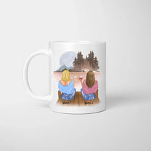 Carica l&#39;immagine nel visualizzatore di Gallery, Glühwein Zeit - Personalisierte Freundinnen-Tasse (2-4 Frauen)
