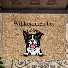 Carica l&#39;immagine nel visualizzatore di Gallery, Personalisierte Haustier-Fußmatte Hund &amp; Katze (1-4 Haustiere)
