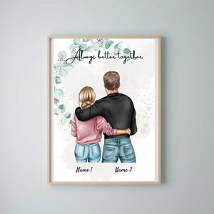 Fratello & Sorella - Poster Personalizzato