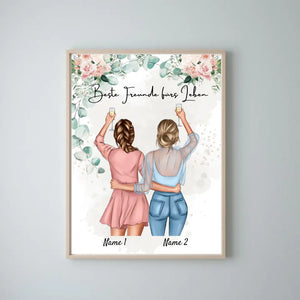 Migliori amici / Sorelle - Poster Personalizzato