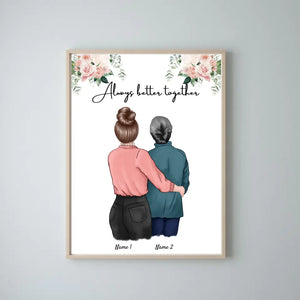 Madre & Figlia - Poster Personalizzato