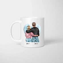 Carica l&#39;immagine nel visualizzatore di Gallery, Grâce à toi, je vois la vie en rose -  Mug personnalisé pour couple (homme &amp; femme)
