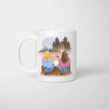 Carica l&#39;immagine nel visualizzatore di Gallery, Wein wäre mir jetzt auch lieber - Personalisierte Kolleginnen/ Freundinnen Tasse (2-4 Personen)
