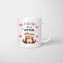 Carica l&#39;immagine nel visualizzatore di Gallery, Like no otter - Personalisierte Tasse Freundinnen &amp; Kolleginnen (2-4 Personen)
