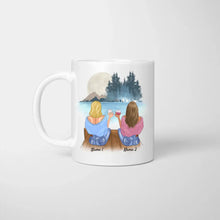 Carica l&#39;immagine nel visualizzatore di Gallery, Ganz dünnes Eis - Personalisierte Tasse Kolleginnen, Geburtstag, Abschied, Jobwechsel, Büro (2-4 Personen)
