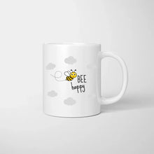 Carica l&#39;immagine nel visualizzatore di Gallery, Bee Happy - Personalisierte Tasse Freundinnen &amp; Kolleginnen (2-4 Personen)
