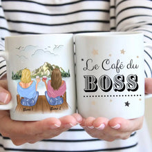 Carica l&#39;immagine nel visualizzatore di Gallery, Le cafe du boss - Mug personnalisé (2-4 personnes)
