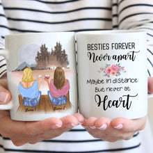 Carica l&#39;immagine nel visualizzatore di Gallery, Best friends with drinks/ Besties forever - customized mug (2-4 persons)
