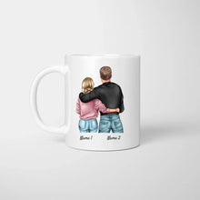 Carica l&#39;immagine nel visualizzatore di Gallery, My Darling - Personalised Couple Mug
