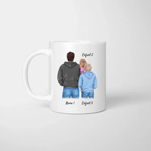 Carica l&#39;immagine nel visualizzatore di Gallery, Je suis un papa geek - Mug personnalisé (1-3 enfants, adolescents)
