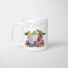 Carica l&#39;immagine nel visualizzatore di Gallery, Wir werden dich vermissen - Personalisierte Tasse für Arbeitskolleginnen zum Jobwechsel - Geschenk Abschied (2-4 Personen)
