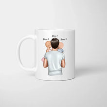 Carica l&#39;immagine nel visualizzatore di Gallery, Superheld ohne Umhang PAPA - Personalisierte Tasse (1-4 Kinder)
