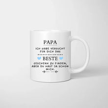 Carica l&#39;immagine nel visualizzatore di Gallery, Papa, Legende seit - Personalisierte Tasse für Väter, Großväter (Vater seit, Opa seit, Jahreszahlen)
