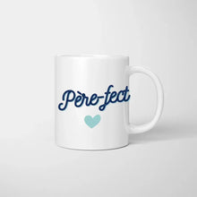 Carica l&#39;immagine nel visualizzatore di Gallery, Père-fect - Mug personnalisé (Fête des pères, 1-4 enfants)
