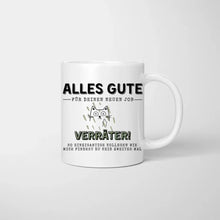 Carica l&#39;immagine nel visualizzatore di Gallery, Kolleginnen - Alles Gute Verräter, Personalisierte Tasse (2-4 Freundinnen)
