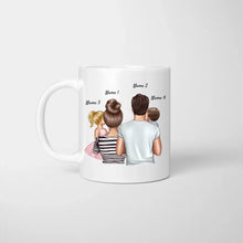 Carica l&#39;immagine nel visualizzatore di Gallery, Elue plus belle maman du monde - Mug personnalisé (1-4 enfants)
