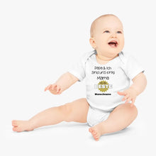 Carica l&#39;immagine nel visualizzatore di Gallery, Mama ist die Beste - Personalisierter Baby-Onesie/ Strampler, 100% Bio-Baumwolle
