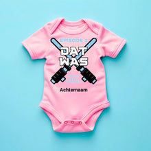 Carica l&#39;immagine nel visualizzatore di Gallery, Dat Was - Gepersonaliseerde baby onesie, baby body 100% biologisch katoen
