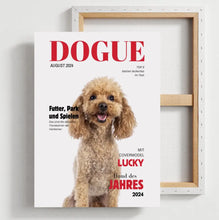 Carica l&#39;immagine nel visualizzatore di Gallery, Personalisiertes Haustier Poster - Hundemagazin mit Foto deines Haustiers
