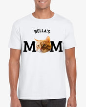 Carica l&#39;immagine nel visualizzatore di Gallery, Haustier Mama - Personalisiertes T-Shirt mit Foto von deinem Fellfreund (Eigenes Bild hochladen)
