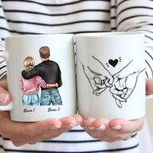 Carica l&#39;immagine nel visualizzatore di Gallery, Keine Sorge Schatz - Personalisierte Pärchen-Tasse, individuelles Geschenk Partner
