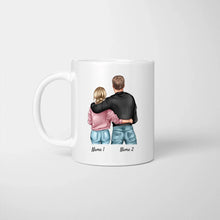 Carica l&#39;immagine nel visualizzatore di Gallery, Keine Sorge Schatz - Personalisierte Pärchen-Tasse, individuelles Geschenk Partner
