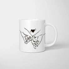 Carica l&#39;immagine nel visualizzatore di Gallery, Keine Sorge Schatz - Personalisierte Pärchen-Tasse, individuelles Geschenk Partner
