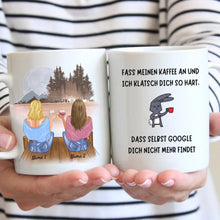 Carica l&#39;immagine nel visualizzatore di Gallery, Fass meinen Kaffee nicht an! - Personalisierte Tasse Freundinnen &amp; Kolleginnen (2-4 Personen)
