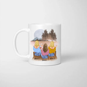 One Plätzchen a day keeps the Weihnachtsstress away - Personalisierte Tasse Freundinnen & Kolleginnen (2-4 Personen)