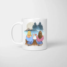 Carica l&#39;immagine nel visualizzatore di Gallery, Beste Kollegen, manche Menschen passen perfekt ins Herz - Personalisierte Tasse Freundinnen &amp; Kolleginnen (2-4 Personen)
