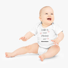 Carica l&#39;immagine nel visualizzatore di Gallery, Willst du meine Patentante sein? - Personalisierter Baby-Onesie/ Strampler, Weihnachtsgeschenk, 100% Bio-Baumwolle
