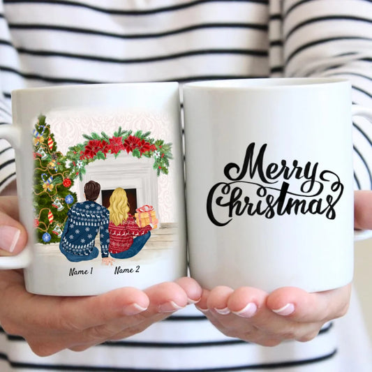 Natale migliore coppia - Tazza Personalizzata